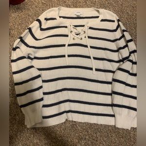 Old Navy knit sweater with ties
